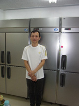 「ぱふぇごはん」製造元 pafe kitchen　小林氏 